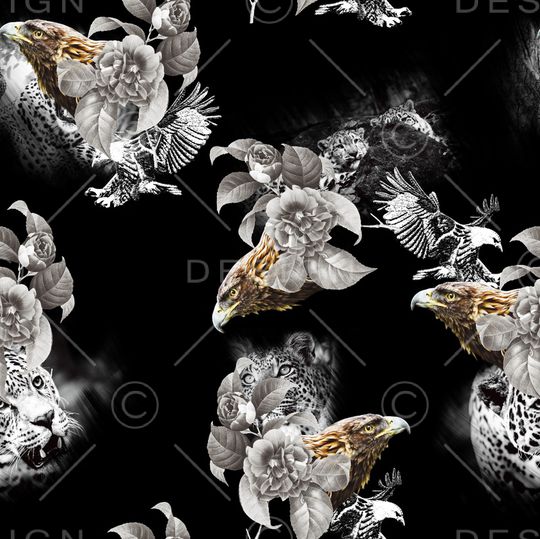 动物印花华亿平台图片