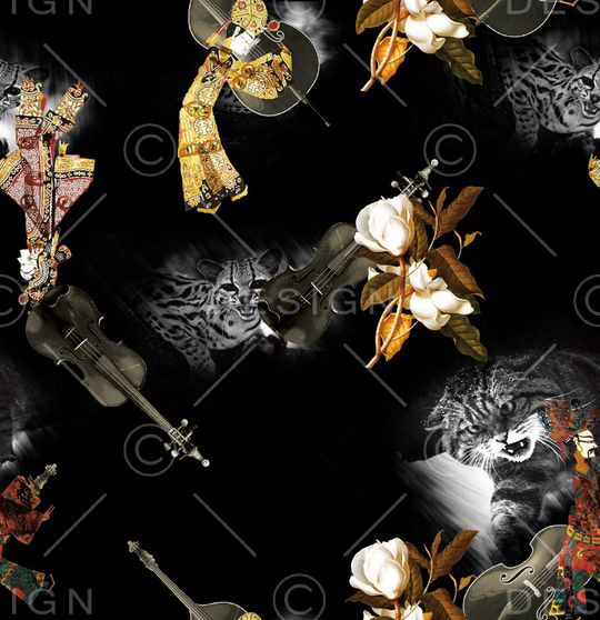 动物印花华亿平台图片