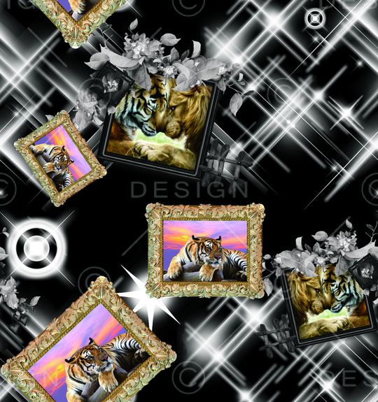 动物印花华亿平台图片