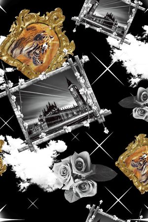 动物印花华亿平台图片