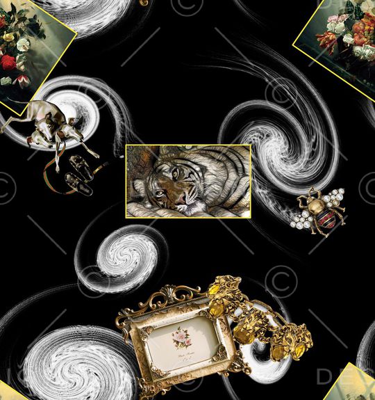 男装满版花印花华亿平台图片