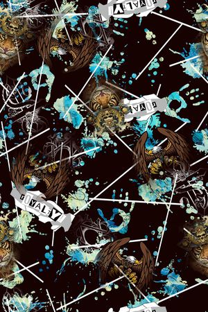 字母印花华亿平台图片