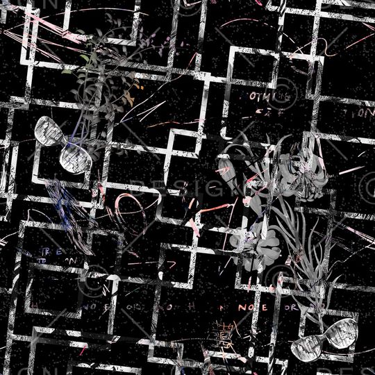 复古印花华亿平台图片