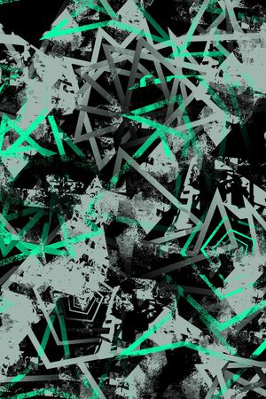 几何印花华亿平台图片