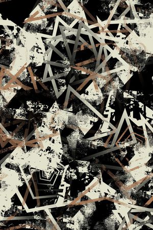 几何印花华亿平台图片