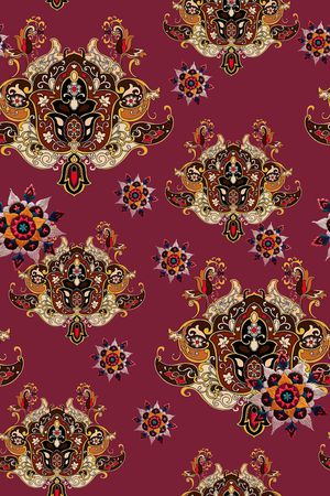 旗袍印花华亿平台图片