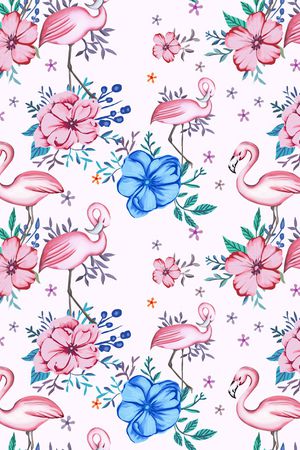 花鸟印花华亿平台图片