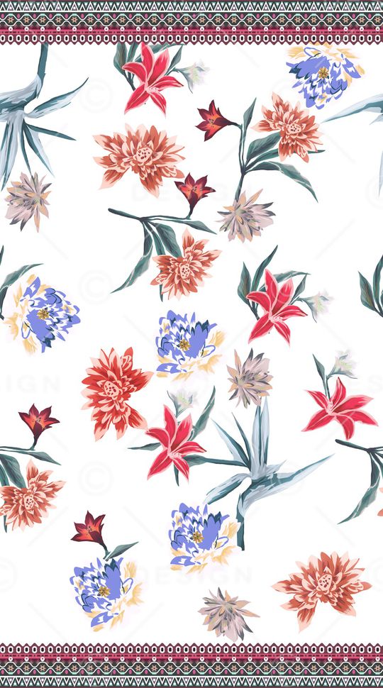 定位花印花华亿平台图片