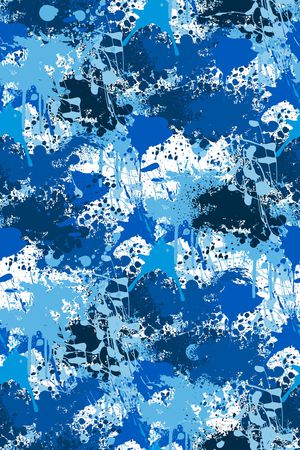 抽象男装印花华亿平台图片