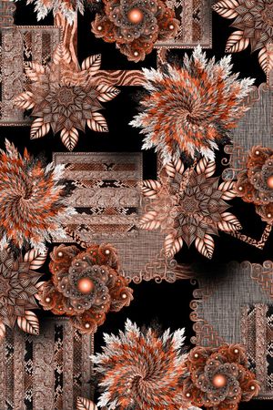 几何印花华亿平台图片