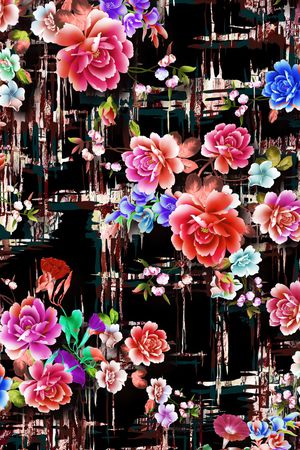 几何印花华亿平台图片