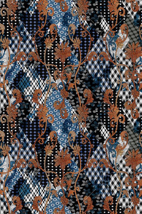 几何印花华亿平台图片