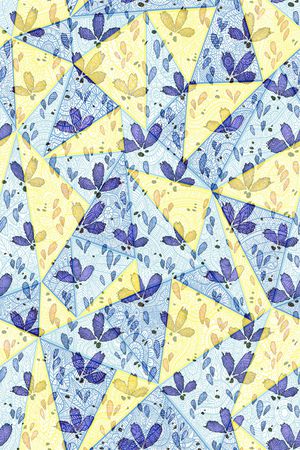 几何印花华亿平台图片