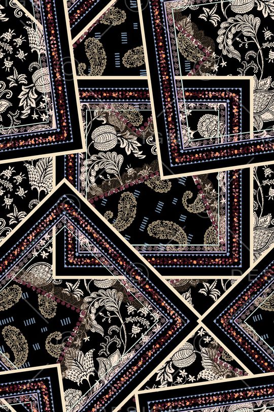 几何印花华亿平台图片