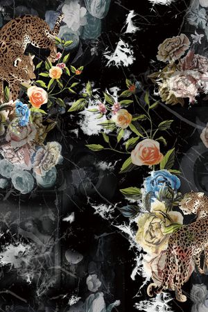 复古印花华亿平台图片