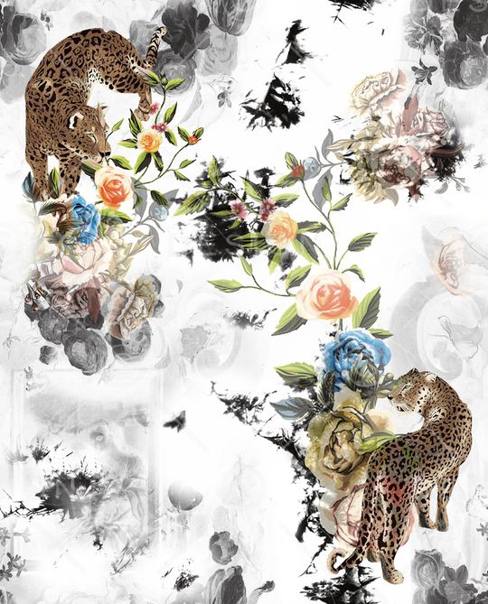 复古印花华亿平台图片