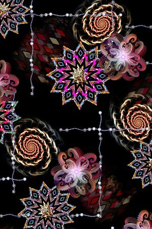 几何印花华亿平台图片