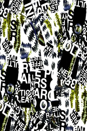 字母印花华亿平台图片