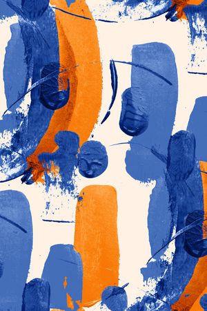 笔触印花华亿平台图片