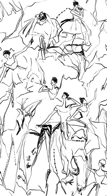 线条印花华亿平台图片