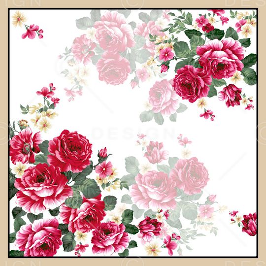 方巾印花华亿平台图片