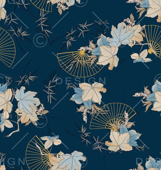 连衣裙印花华亿平台图片