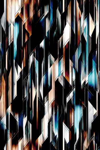 几何印花华亿平台图片