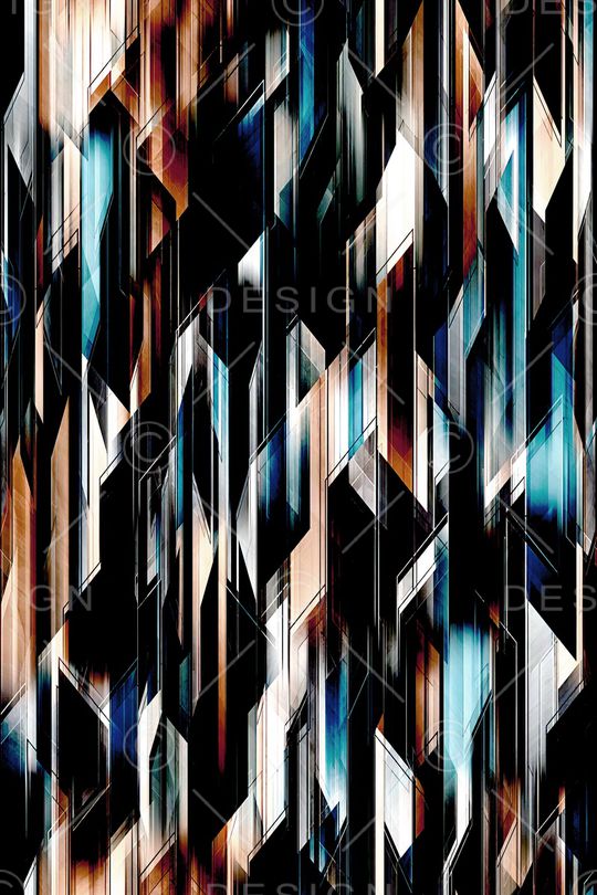 几何印花华亿平台图片