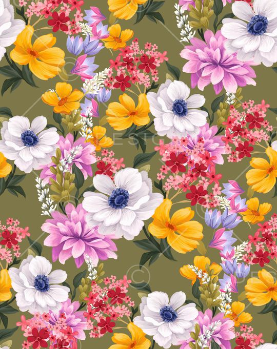 连衣裙印花华亿平台图片