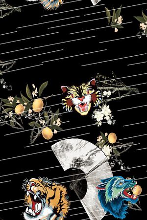 动物印花华亿平台图片