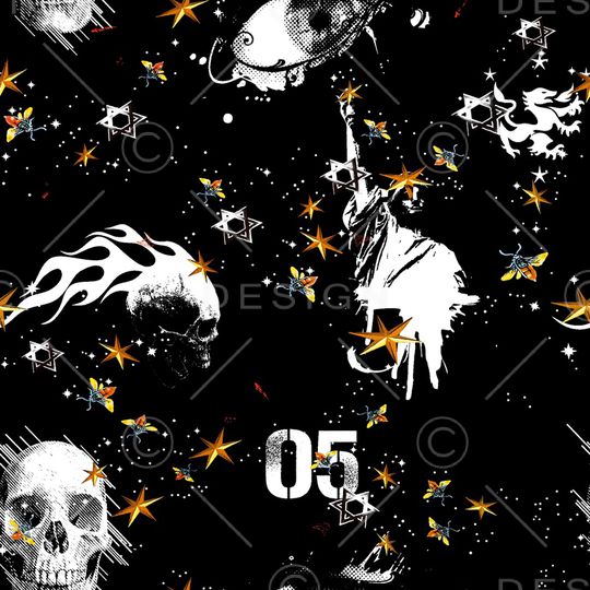 男装满版花印花华亿平台图片