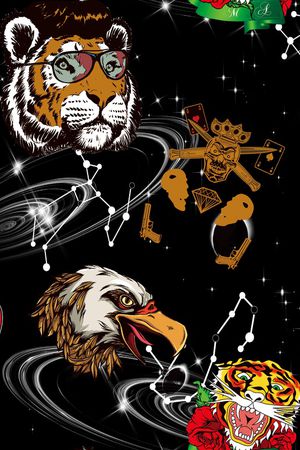 动物印花华亿平台图片