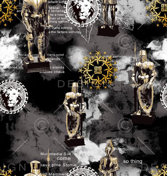 男装满版花印花华亿平台图片