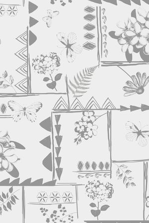 几何印花华亿平台图片