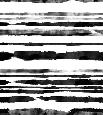 黑白条纹印花华亿平台图片