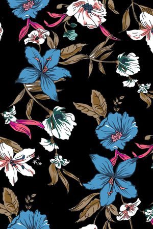 绿植树叶印花华亿平台图片