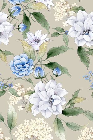 彩底花卉印花华亿平台图片