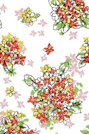 绿植树叶印花华亿平台图片