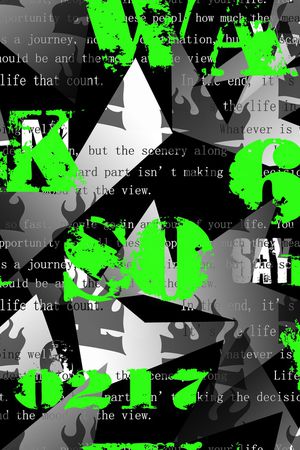 几何印花华亿平台图片