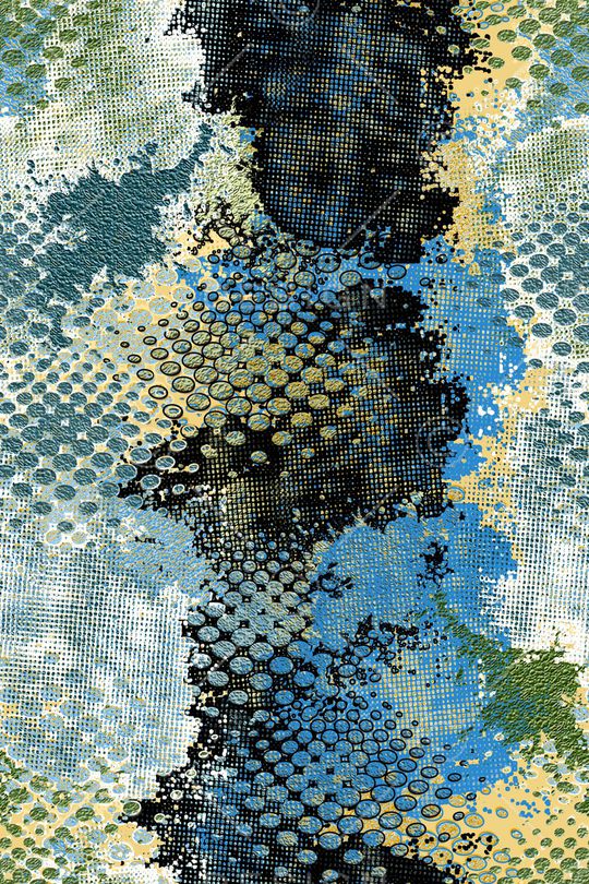 抽象男装印花华亿平台图片