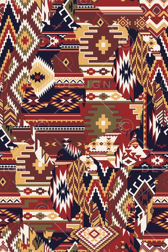 几何印花华亿平台图片