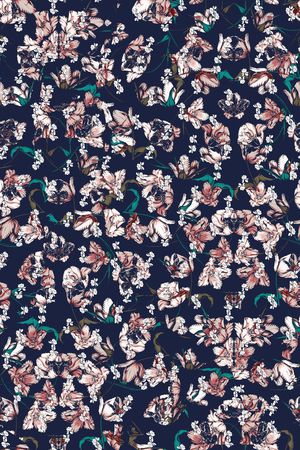 复古印花华亿平台图片