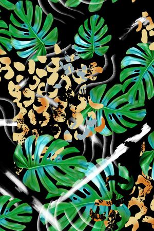 男装印花华亿平台图片