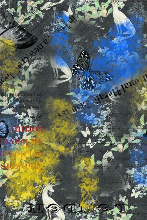 复古印花华亿平台图片