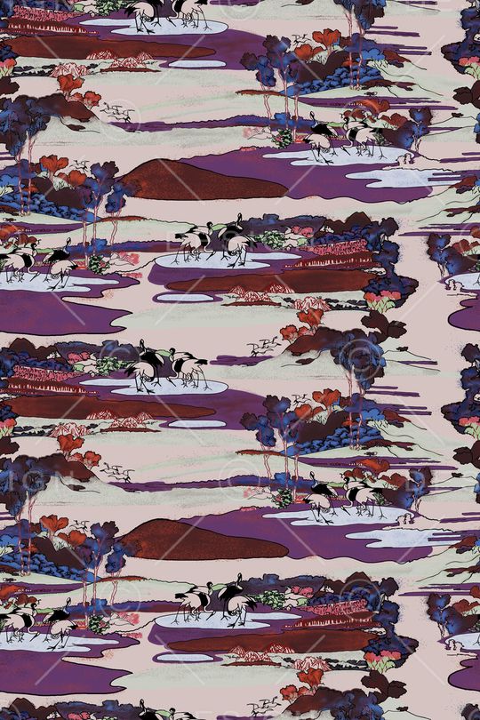 时尚印花华亿平台图片