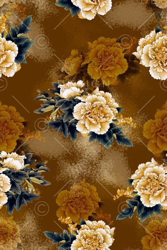 复古印花华亿平台图片