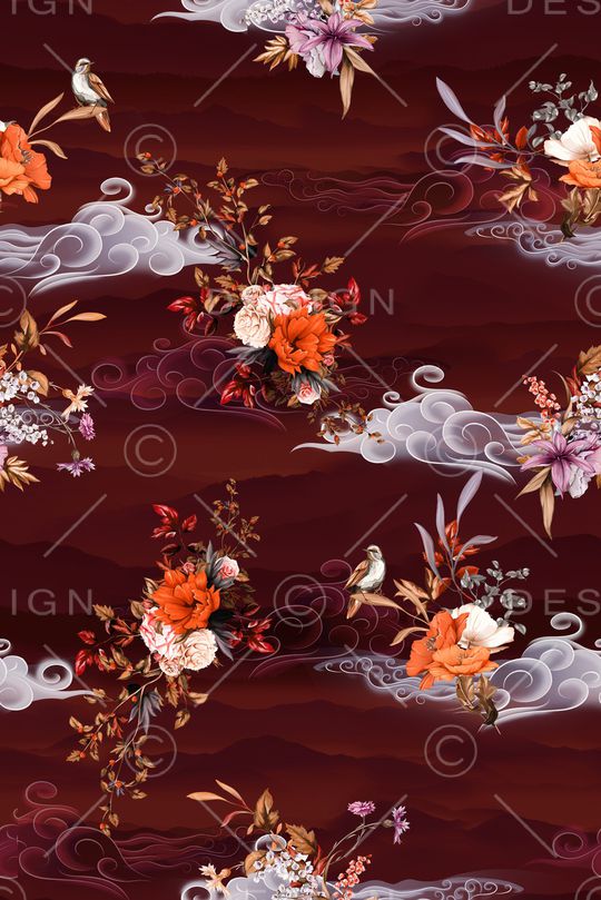 祥云印花华亿平台图片