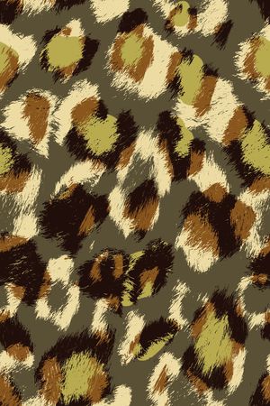 豹纹印花华亿平台图片