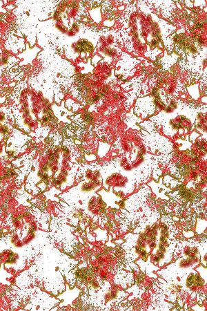 抽象男装印花华亿平台图片