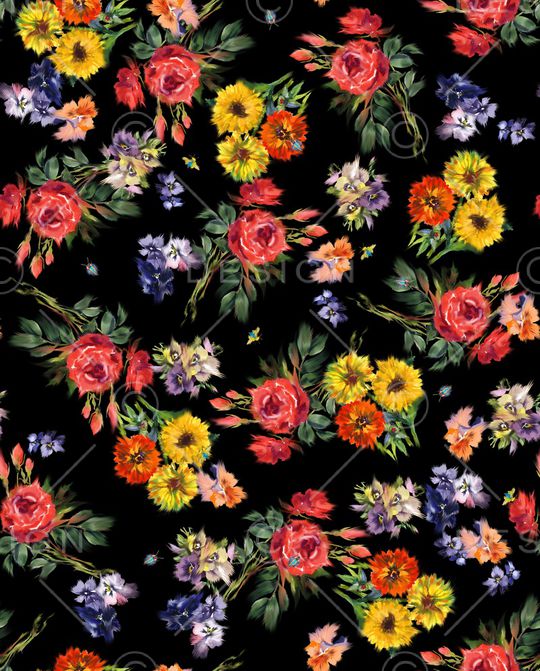 大牌风印花华亿平台图片